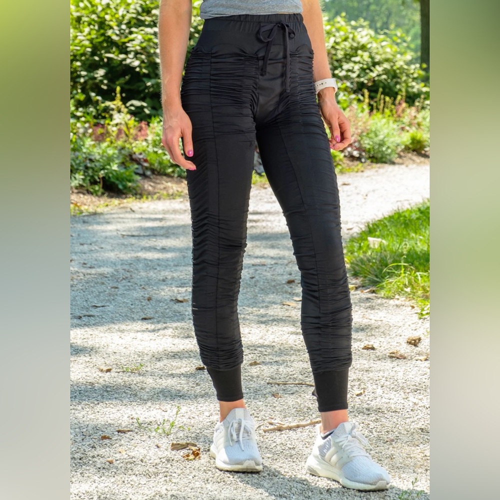 Agogie‎ Wearable  Resistance + 20 Leggings Womens Sz S Black Training Workout